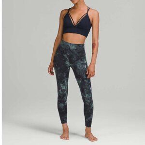 Lululemon Align High-Rise Pant w/Pockets 25" Diamond Dye Silver Blue Tidewater